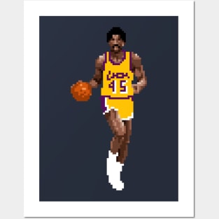 AC Green Pixel Dribble Posters and Art